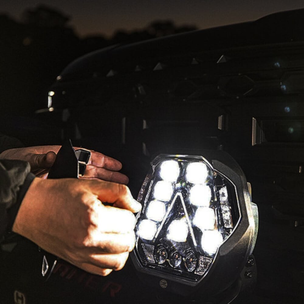 Hella Antares 9" LED Aux Lamp Set