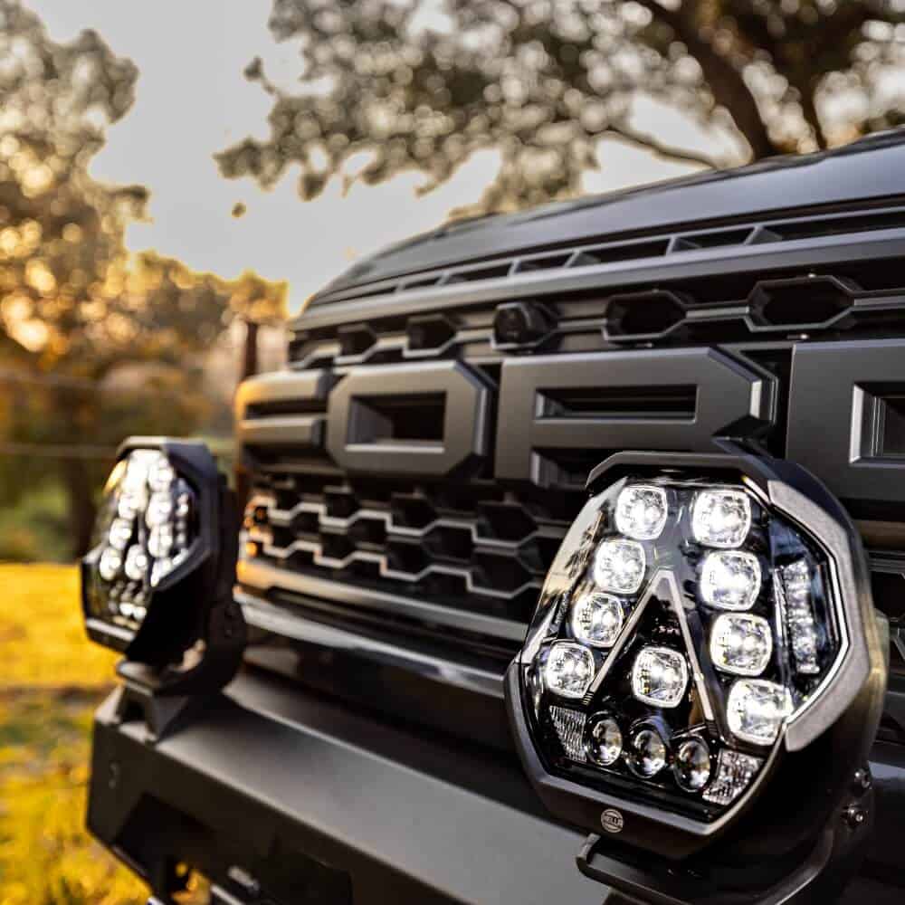 Hella Antares 9" LED Aux Lamp Set