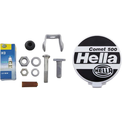 Hella Comet 500 12V Yellow Single