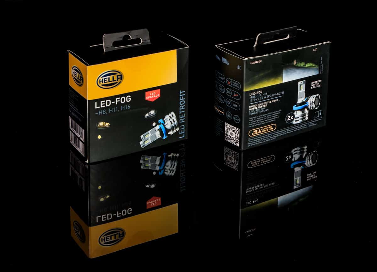 Hella LED Retrofit (H8/H11/H16) - Set of two bulbs