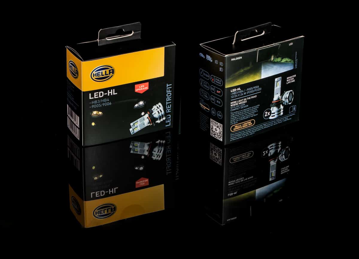Hella LED Retrofit (HB3/HB4) - Set of two bulbs