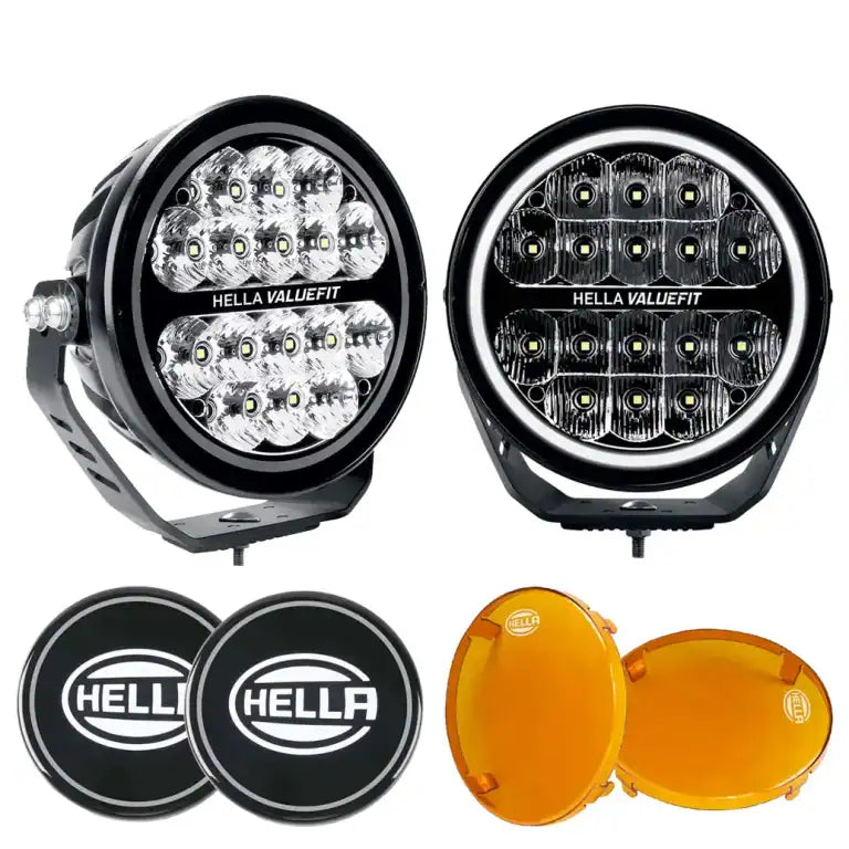 Hella Antares 7" LED Aux Lamp Set