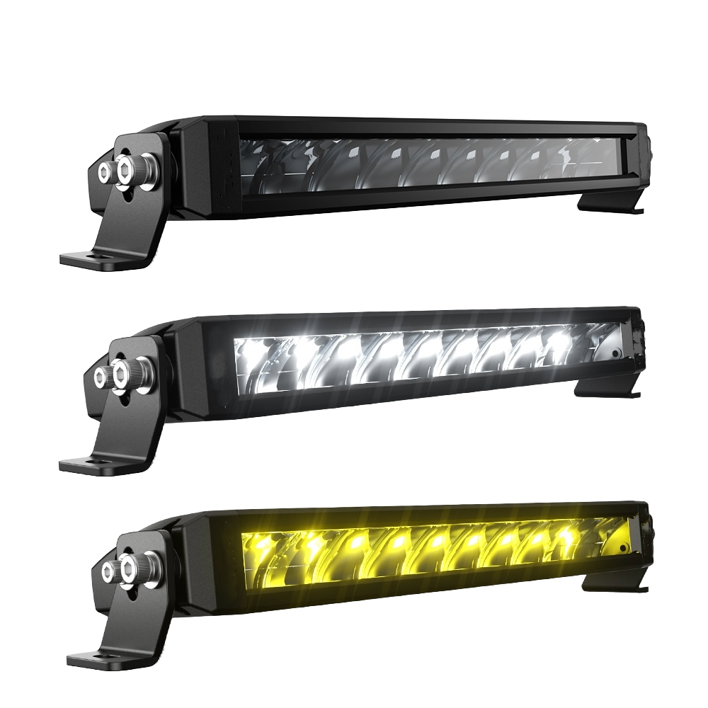 Flex Adventures 40" Dual Colour LED Light Bar | White & Golden | 200W | IP68/IP69K | 9–36V | Far Beam