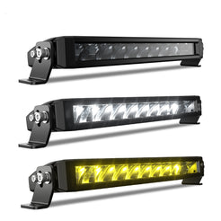 Flex 6 Inch White & Golden LED Light Bar