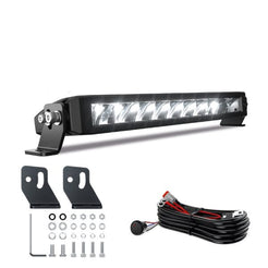 Flex 6 Inch White & Golden LED Light Bar