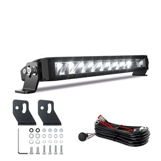 Flex 6 Inch White & Golden LED Light Bar