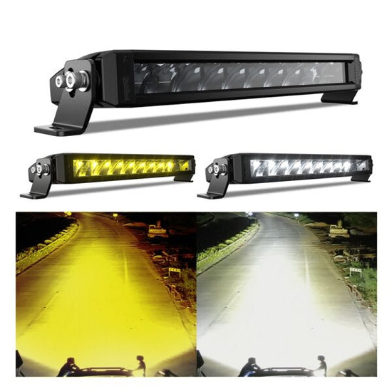 Flex 40 Inch White & Golden LED Light Bar