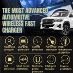 Wireless 18w fast charger for Automatic Toyota Hilux GD6
