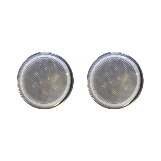 Jeep JK 2007-2018 Grill Halo & Turn Signal 3.5"