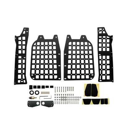 Suzuki Jimny Gen 4 Window Storage MOLLE Panel Kit | CNC Aluminium | No-Drill Install