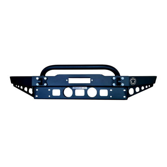 Jeep JK / JKU Front Bumper, Steel - Advanced 4x4