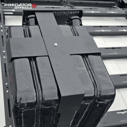 Predator Offroad Dual Jerry Can Holder | XO Rack & Stealth Rack Compatible