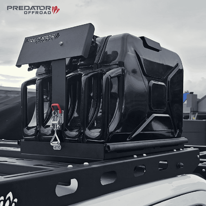 Predator Offroad Dual Jerry Can Holder | XO Rack & Stealth Rack Compatible