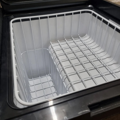 Flex Adventures K.I.D 75 Low-Profile Dual Zone Fridge Freezer | 75L | Bluetooth | 12V/24V/240V