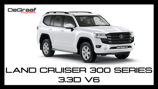 DeGraaf 76mm Stainless Steel Performance Exhaust | Toyota Land Cruiser 300 Series 3.3D V6 (2022–Present)