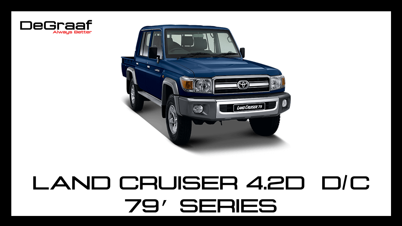 DeGraaf 76mm Stainless Steel Performance Exhaust | Toyota Land Cruiser 79 Series 4.2D Double Cab (1HZ)
