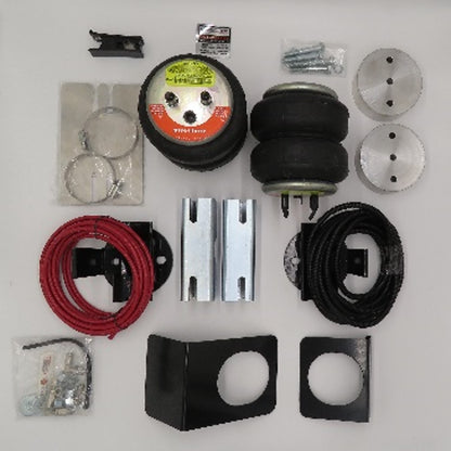 AIRMAX KIT – TOYOTA LAND CRUISER 40/70/75/76/79 SERIES LDV & SW 1960 ONWARDS  – NEW RED LABEL HEAVY DUTY AIR SPRING – REAR DRUM BRAKES / REAR DISC BRAKES RAISED AFTERMARKET SUSPENSION