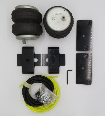 VALUE LINE KIT – ISUZU D-MAX SINGLE CAB,DOUBLE CAB 2X4, 4X4 – AXLE UNDER LEAFSPRINGS 2022 ONWARDS – VALUE LINE SERIES AIR HELPER KIT