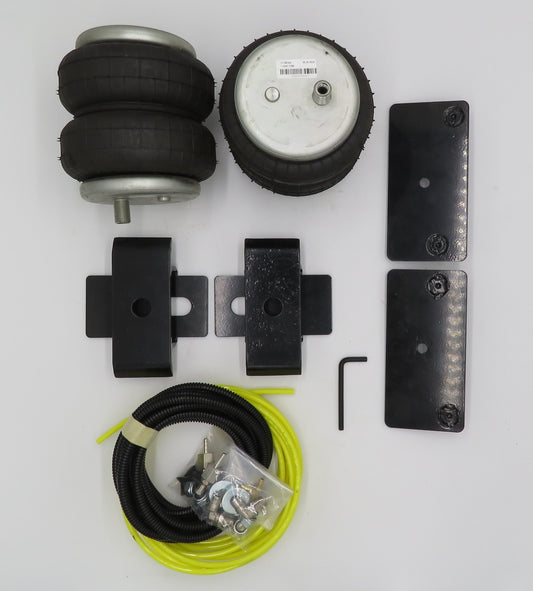 VALUE LINE KIT – ISUZU D-MAX SINGLE CAB,DOUBLE CAB 2X4, 4X4 – AXLE UNDER LEAFSPRINGS 2022 ONWARDS – VALUE LINE SERIES AIR HELPER KIT