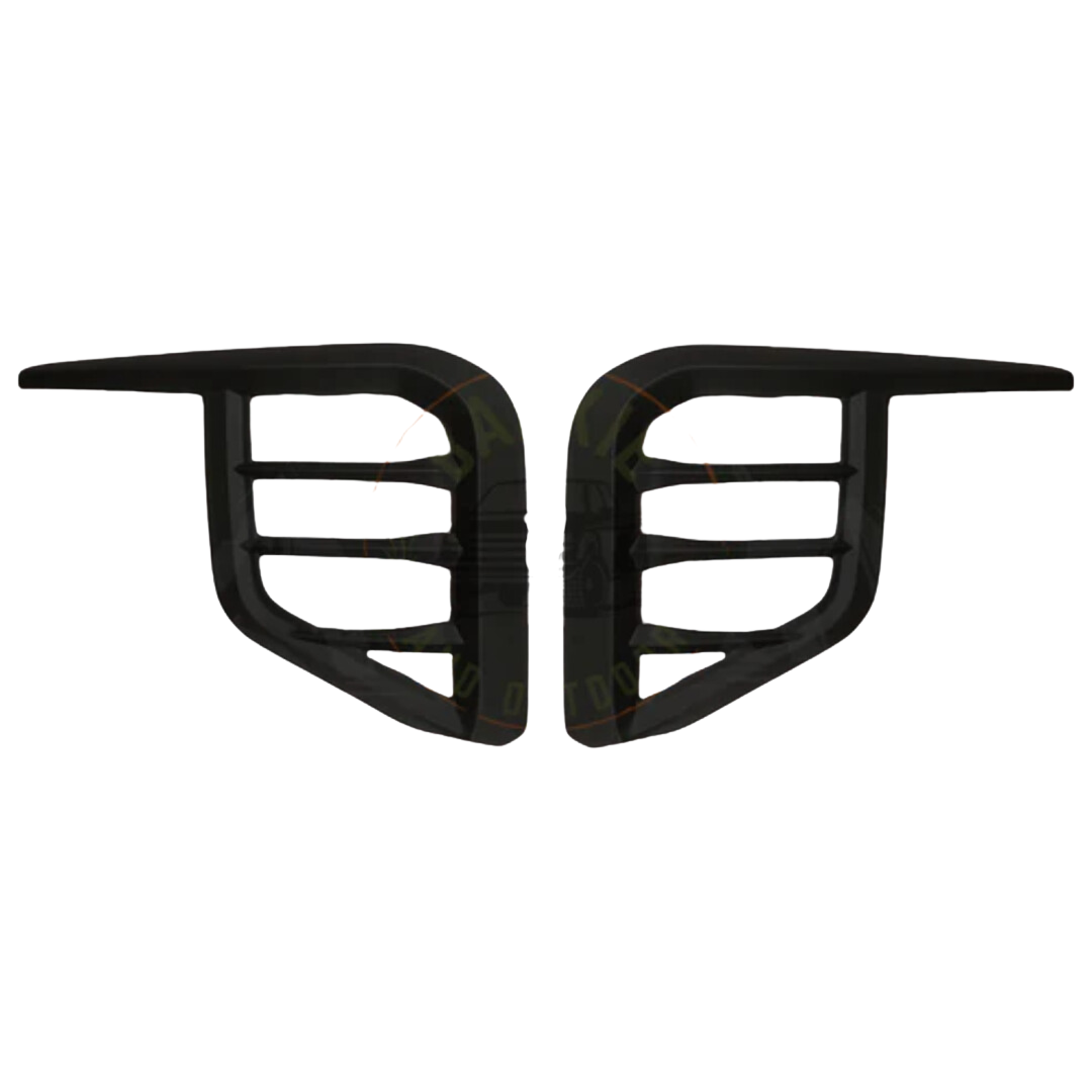 Mitsubishi Pajero Sport 2020+ Fog Lamp Cover Matt Black