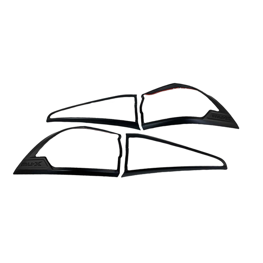Isuzu MUX (2022-2025) Tail Light Covers Matt Black