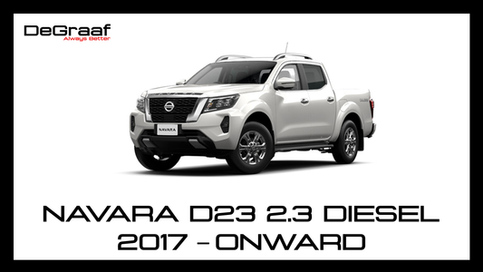 DeGraaf 76mm Stainless Steel Performance Exhaust | Nissan Navara D23 2.3 Diesel (2017–Present)