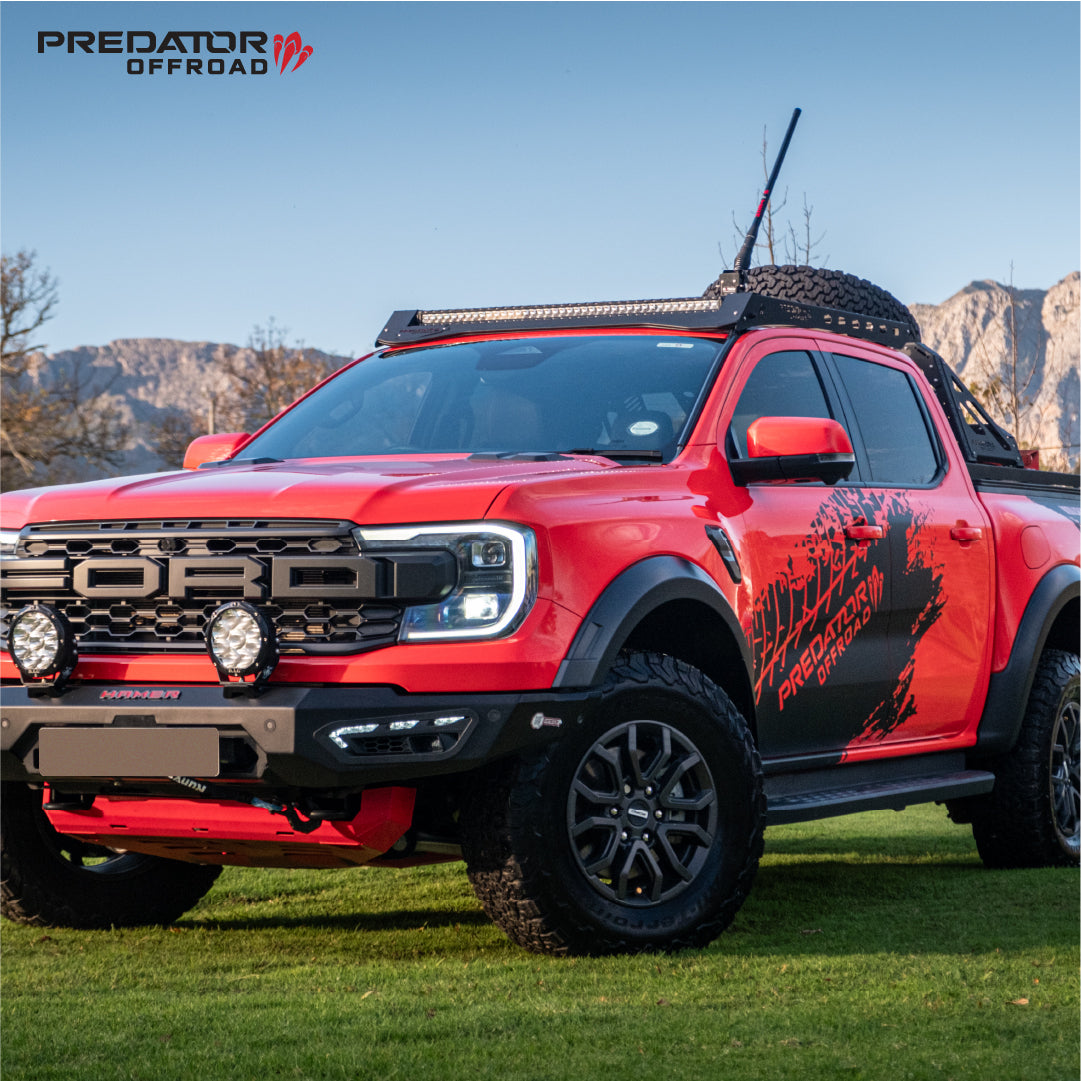 Predator Offroad Ford Ranger Next Gen Double Cab Stealth Roof Rack (2023+)