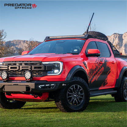 Predator Offroad Ford Ranger Next Gen Double Cab Stealth Roof Rack (2023+)