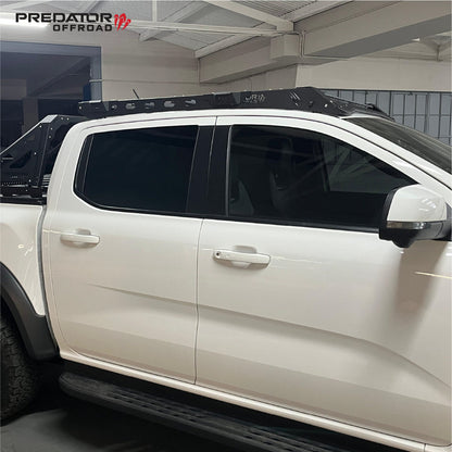 Predator Offroad Ford Ranger Next Gen Double Cab Stealth Roof Rack (2023+)