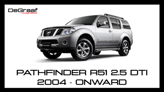 DeGraaf 76mm Stainless Steel Performance Exhaust | Nissan Pathfinder R51 2.5 dCi (2004–2014)