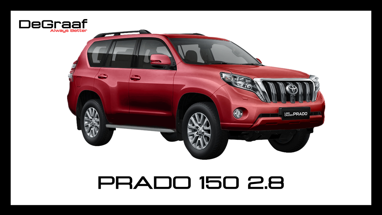 DeGraaf 76mm Stainless Steel Performance Exhaust | Toyota Prado 150 2.8 GD-6 (2015–Present)