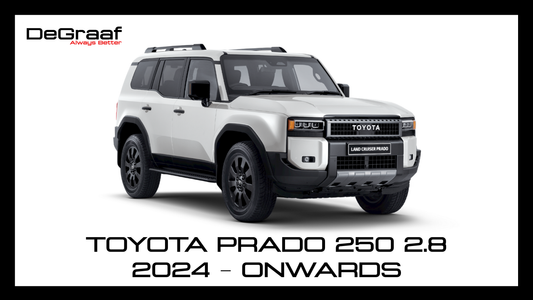 DeGraaf 76mm Stainless Steel Performance Exhaust | Toyota Prado 250 2.8 GD-6 (2024–Present)