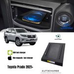 Wireless 18W fast charger for Toyota Prado 2021+ (iOS)