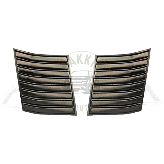 Ford Ranger T6 Bonnet Vents Matt Black