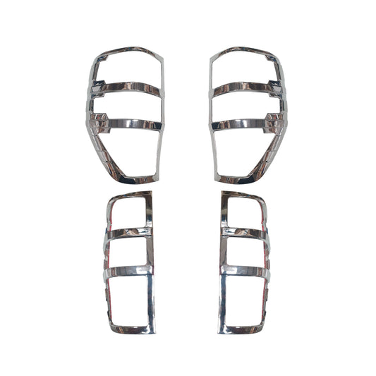 Ford Ranger 2012-2020 Taillight Trim, 2 Bar - Chrome