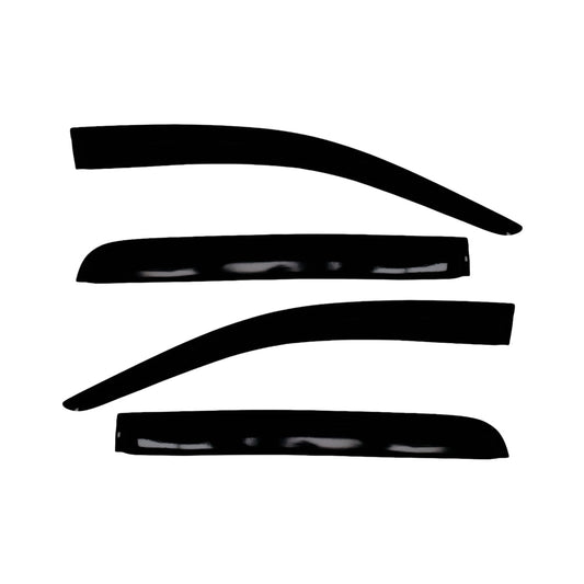 Ford Ranger Double Cab 2012-2022 Weather Guards - Black