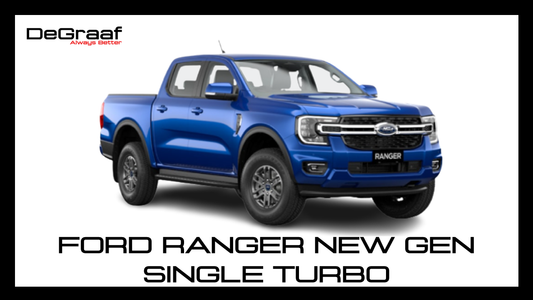 DeGraaf 76mm Stainless Steel Performance Exhaust | Next-Gen Ford Ranger 2.0 Single-Turbo (2023–Present)