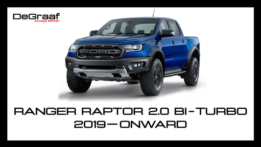 DeGraaf 76mm Stainless Steel Performance Exhaust | Ford Ranger Raptor 2.0 Bi-Turbo (2019–Present)