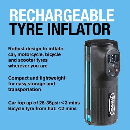 Ring Handheld Tyre Inflator