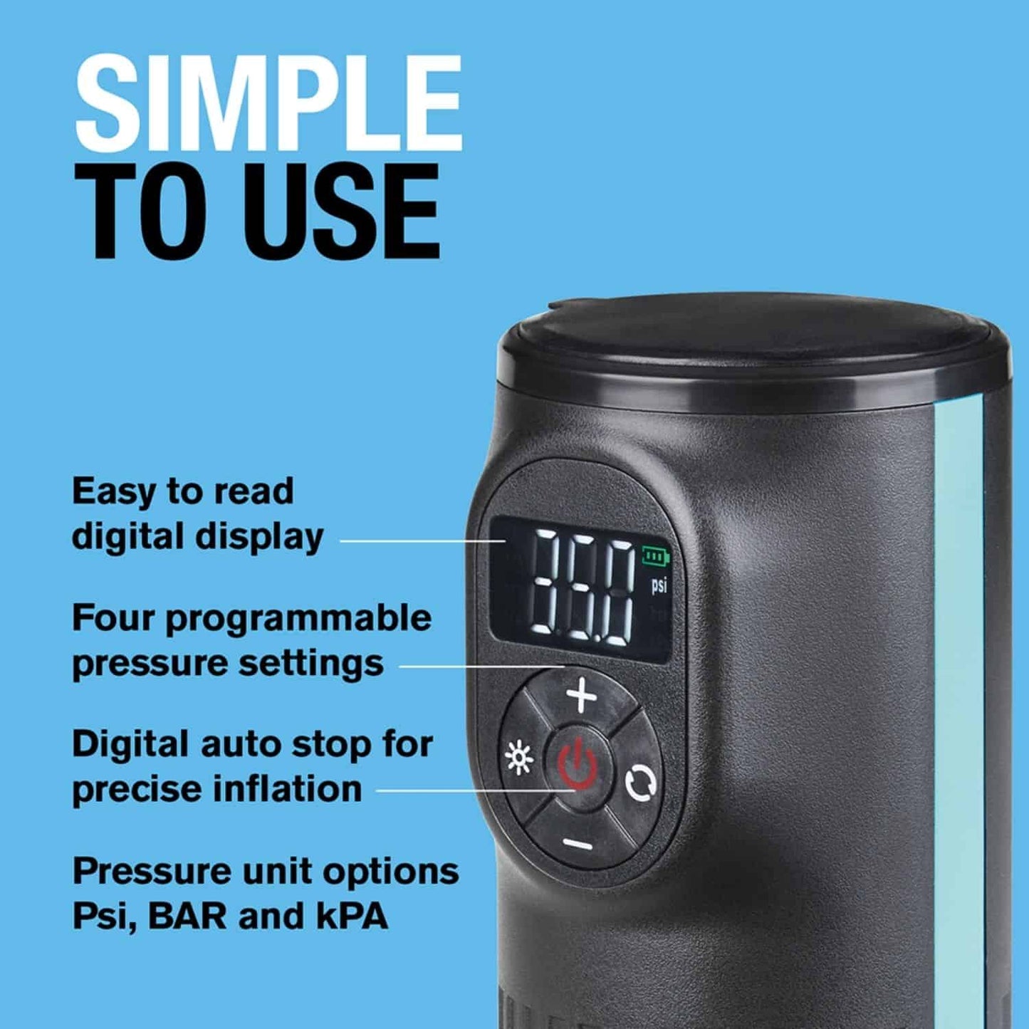 Ring Handheld Tyre Inflator