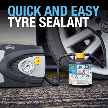 Ring RTK6 Flat Tyre Sealant Complete Kit
