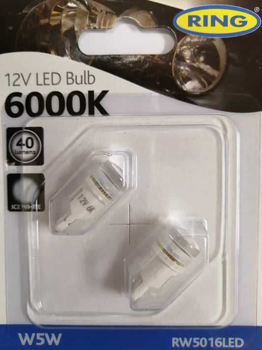 Ring LED6000K - Set of two bulbs