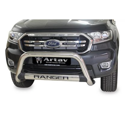 Ford Ranger T6 Facelift Nudge Bar | Stainless Steel | ARTAV