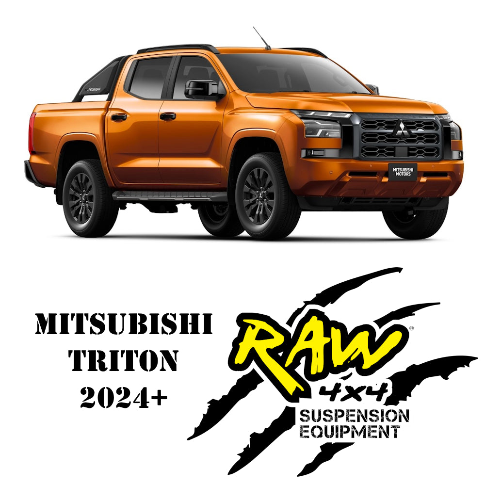Mitsubishi Triton 2024+ Raw Suspension
