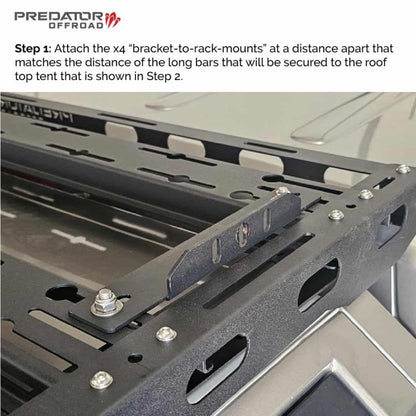 Roof Top Tent Brackets Long
