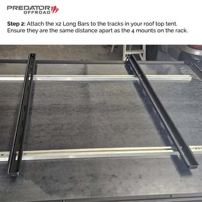 Roof Top Tent Brackets Long
