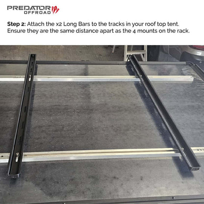 Roof Top Tent Brackets Long