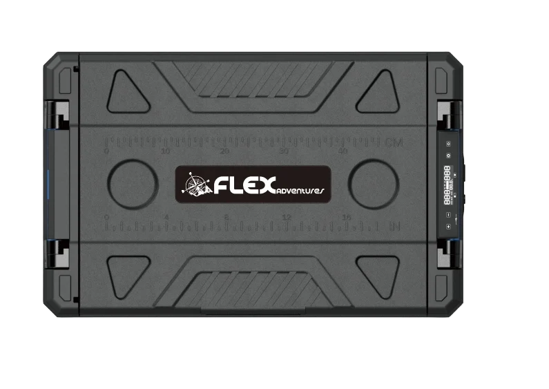 Flex Adventures ST45 45L Dual Zone Fridge Freezer | Solar Ready | Bluetooth App | 12V/24V/240V