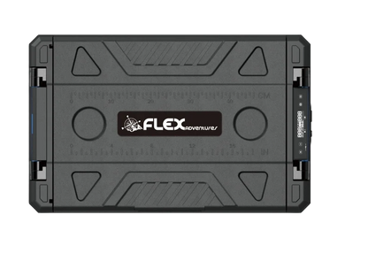 Flex Adventures ST45 45L Dual Zone Fridge Freezer | Solar Ready | Bluetooth App | 12V/24V/240V