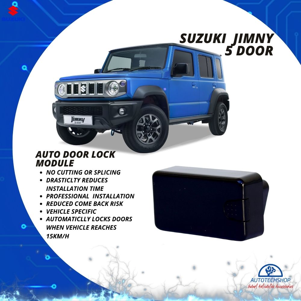 AutoTech Suzuki Jimny 5-Door Gen 5 Plug and Play Auto Door Lock